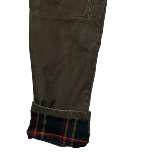 Kuhl Rydr Vintage Patina Dye Pants Forged Iron Size 30 x 32 Flannel Lined Climb - Picture 8 of 15